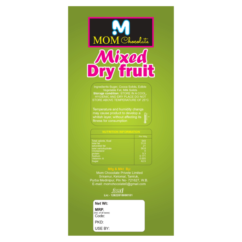 Mix Dry Fruit Bar