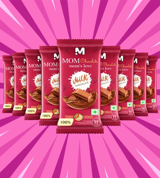 MOM's Love || Milk Chocolate Bar | 14 GM Each Pack