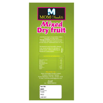 Mix Dry Fruit Bar